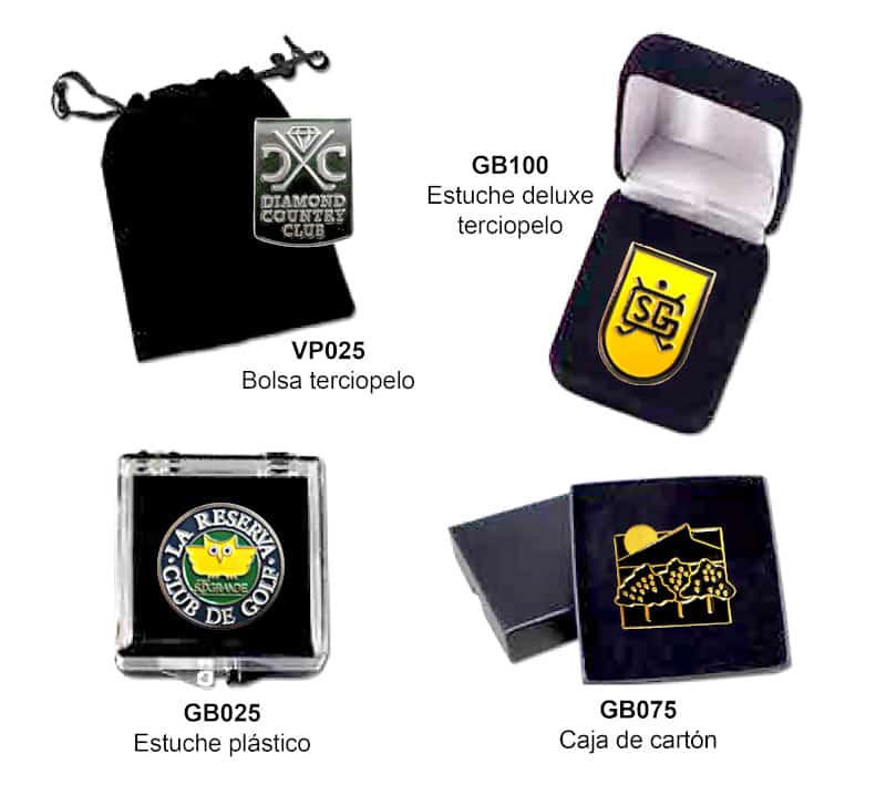 Accesorios pins estuches estuches y cajas para pins