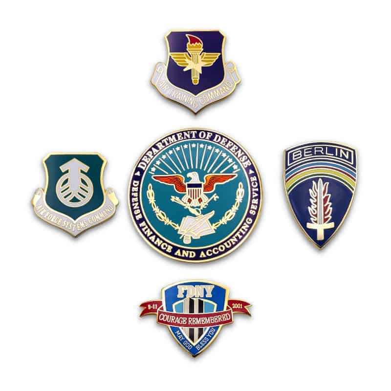 Insignias y Pins personalizados New Generation 1 pins personalizados en color