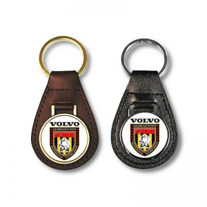 Llavero personalizado de cuero, impresión digital