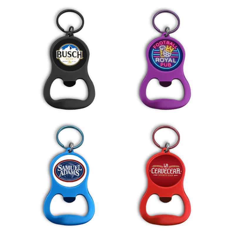 llaveros personalizados de aluminio