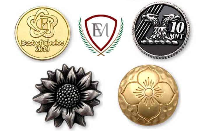 botones de metal personalizados emblemarket