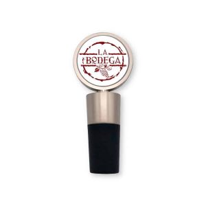 Tapones con medallon impresion digital