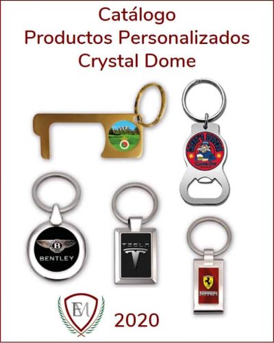 portada catálogo crystal dome 2020